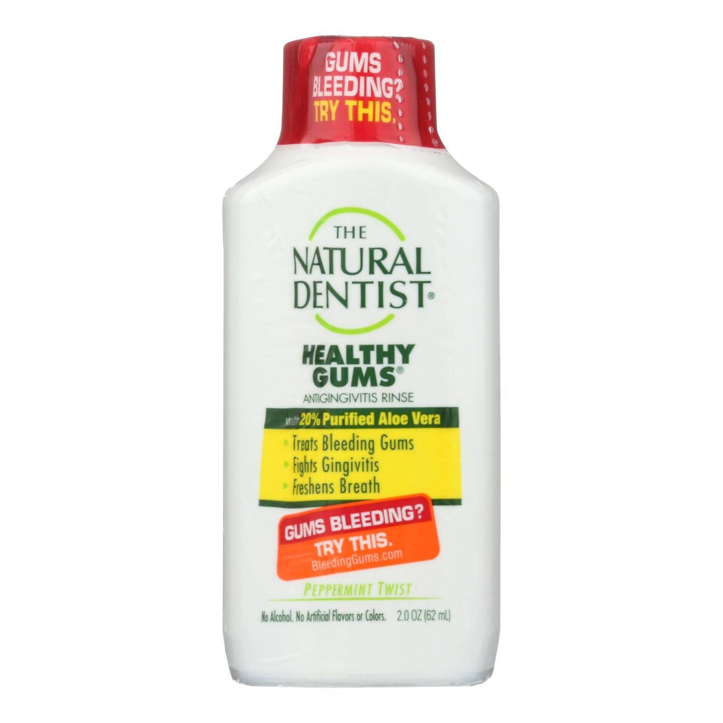 Buy Natural Dentist Anti Gingivitis Rinse - Healthy Gums - Peppermint Twist - 2 Oz  at OnlyNaturals.us