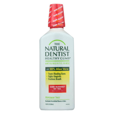 Buy Natural Dentist Healthy Gums Antigingivitis Rinse Peppermint Twist - 16.9 Fl Oz  at OnlyNaturals.us