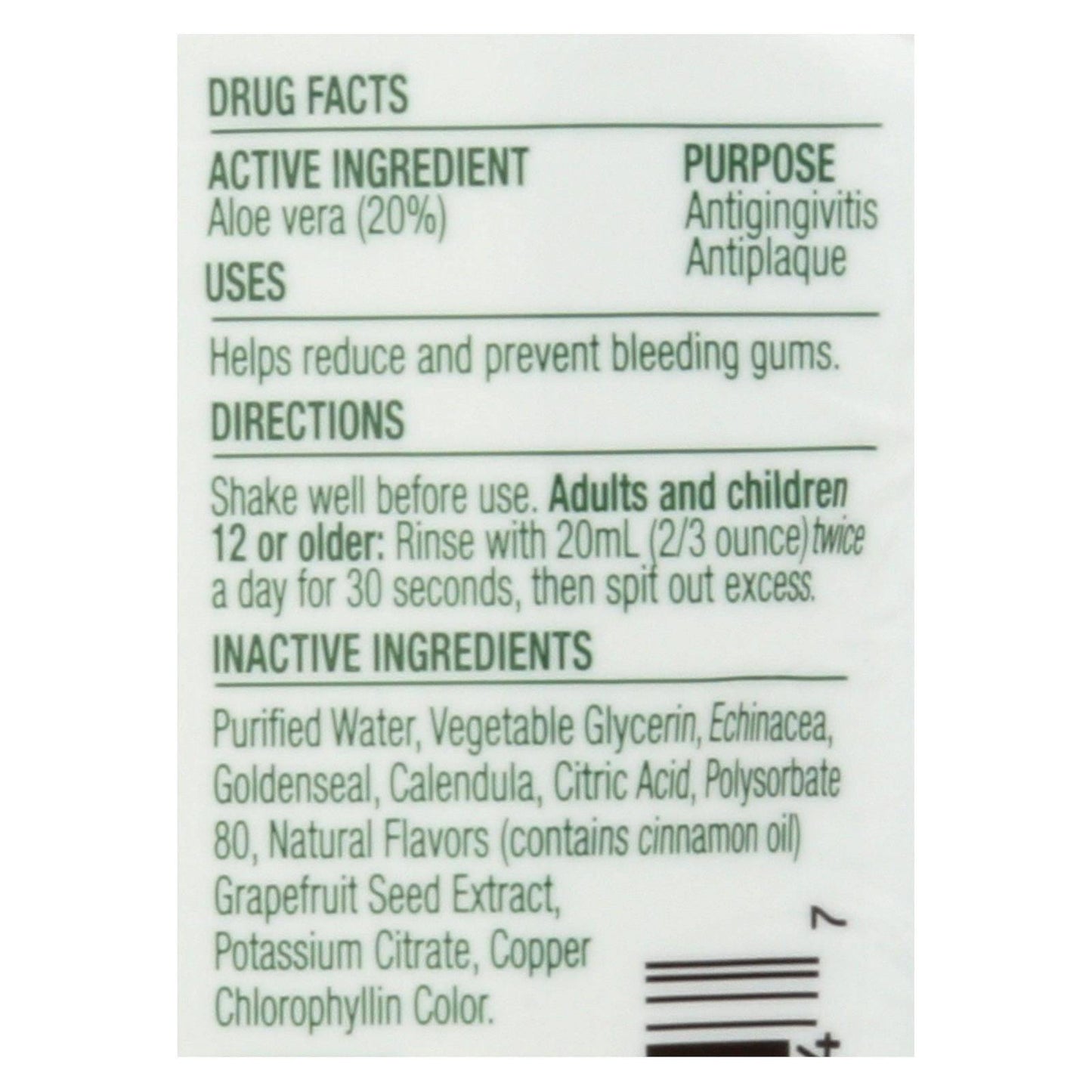 Buy Natural Dentist Anti Gingivitis Rinse - Healthy Gums - Peppermint Twist - 2 Oz  at OnlyNaturals.us