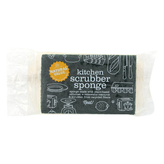 Buy Natural Value Sponges And Scrubbers - Case Of 24 - 1 Count  at OnlyNaturals.us