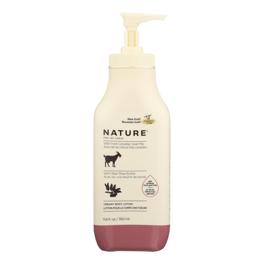 Nature By Canus Lotion - Goats Milk - Nature - Shea Butter - 11.8 Oz | OnlyNaturals.us