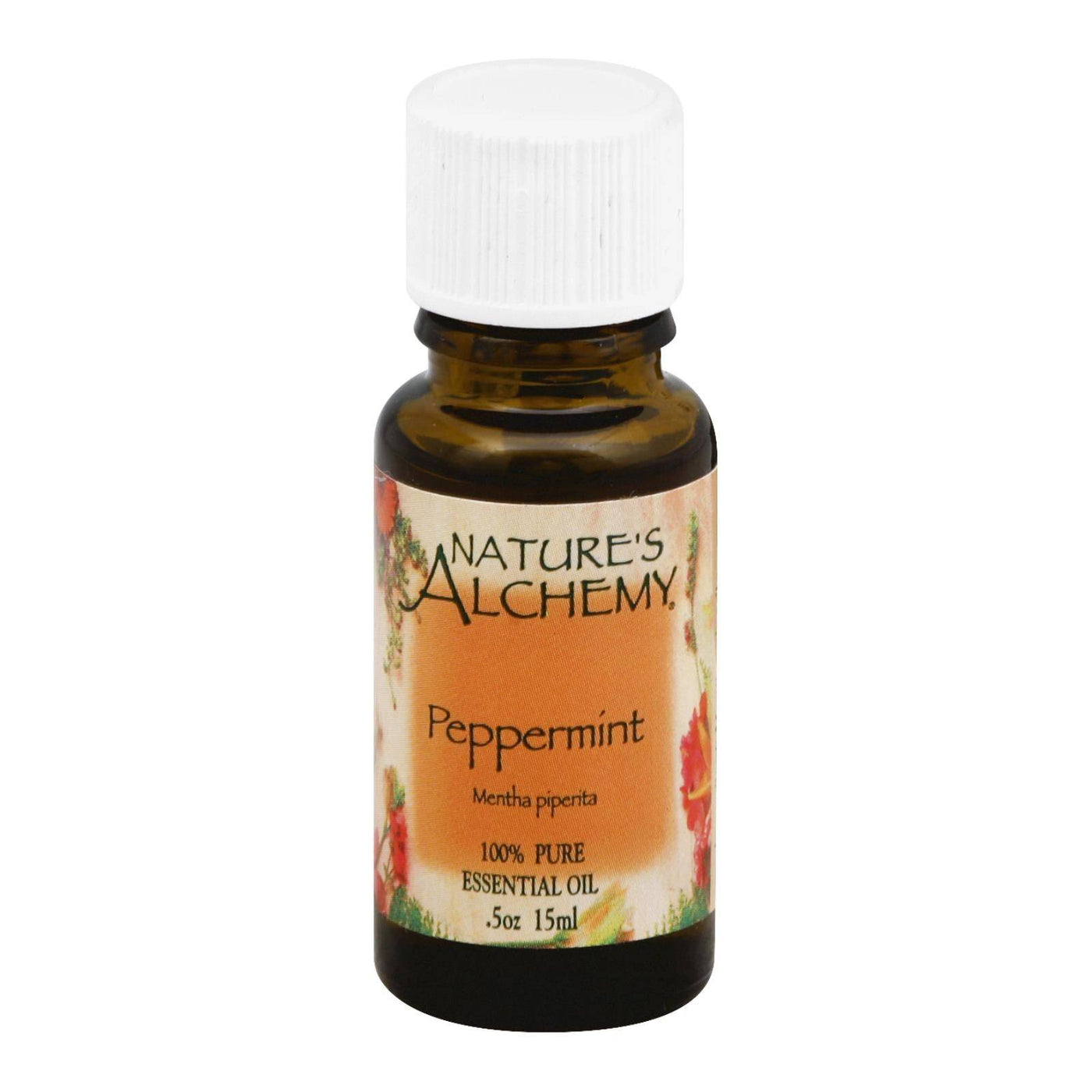 Buy Nature's Alchemy 100% Pure Essential Oil Peppermint - 0.5 Fl Oz  at OnlyNaturals.us