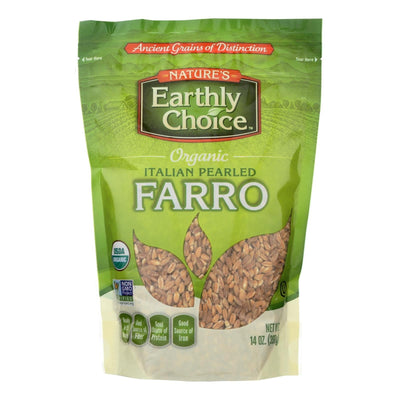 Nature's Earthly Choice Pearled Farro - Italian - Case Of 6 - 14 Oz. | OnlyNaturals.us