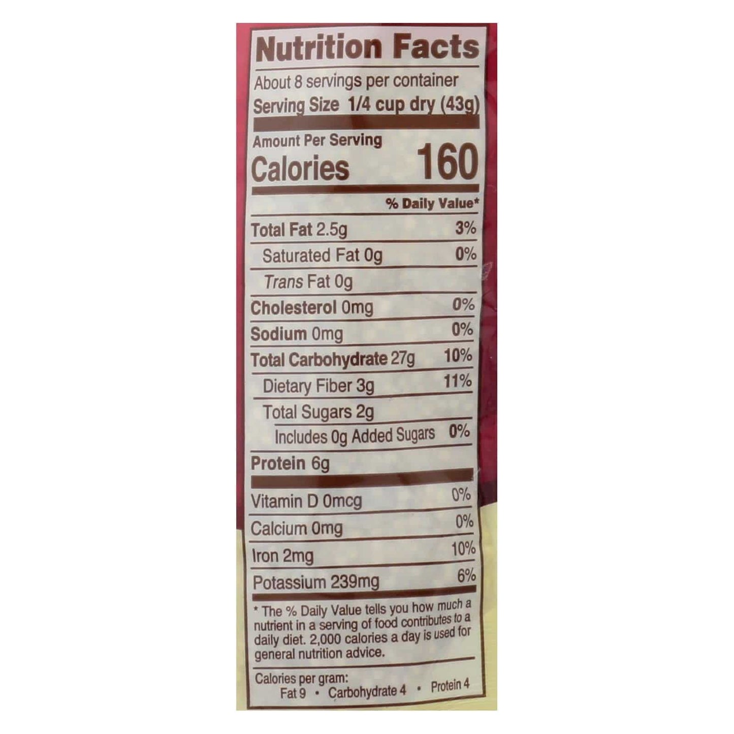 Nature's Earthly Choice Premium Quinoa - Case Of 6 - 12 Oz. | OnlyNaturals.us