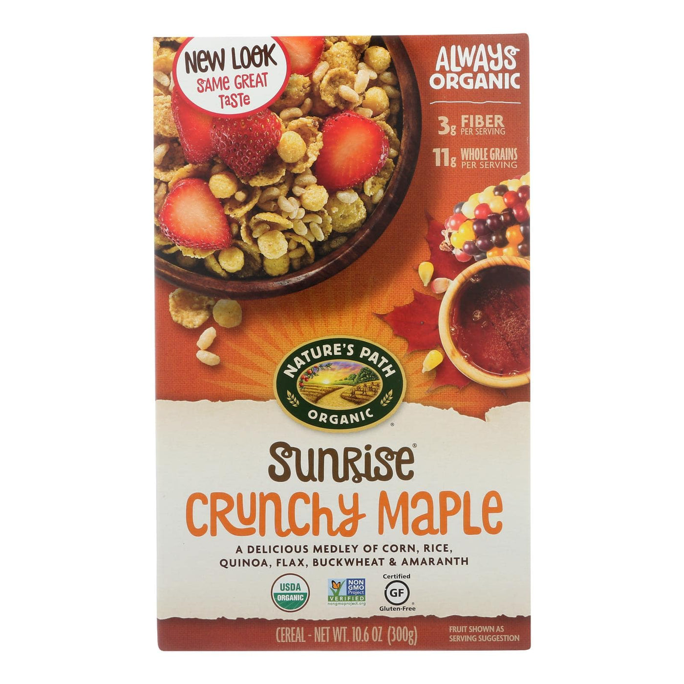 Nature's Path Crunchy Maple - Sunrise - Case Of 12 - 10.6 Oz. | OnlyNaturals.us