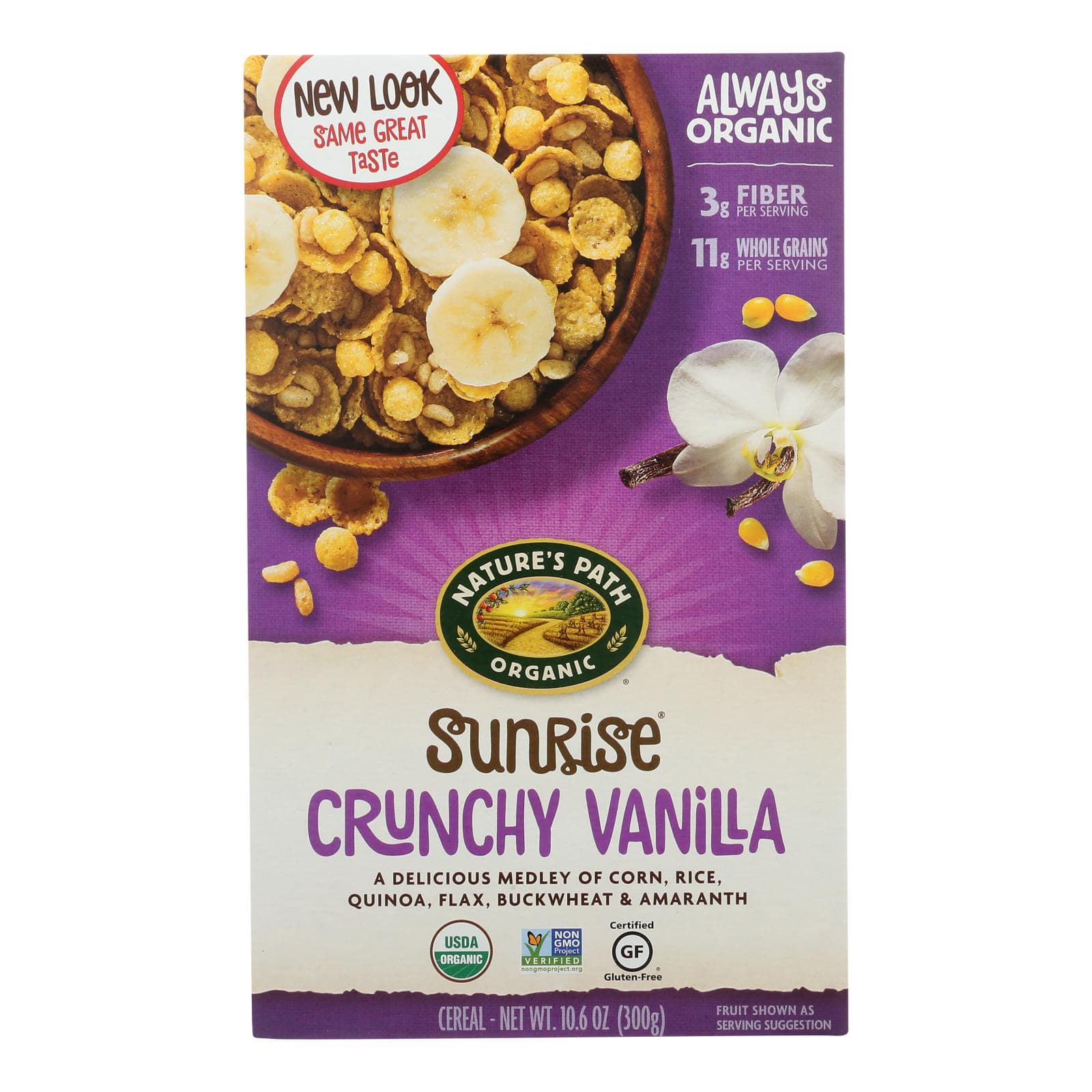 Buy Nature's Path Crunchy Vanilla - Sunrise - Case Of 12 - 10.6 Oz.  at OnlyNaturals.us