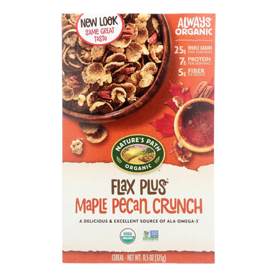 Nature's Path Maple Pecan Crunch - Flax Plus - Case Of 12 - 11.5 Oz. | OnlyNaturals.us