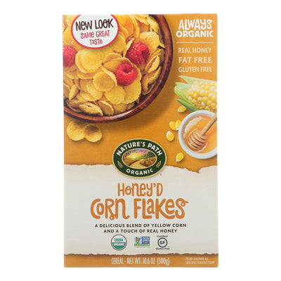 Buy Nature's Path Organic Corn Flakes Cereal - Honey?d - Case Of 12 - 10.6 Oz.  at OnlyNaturals.us