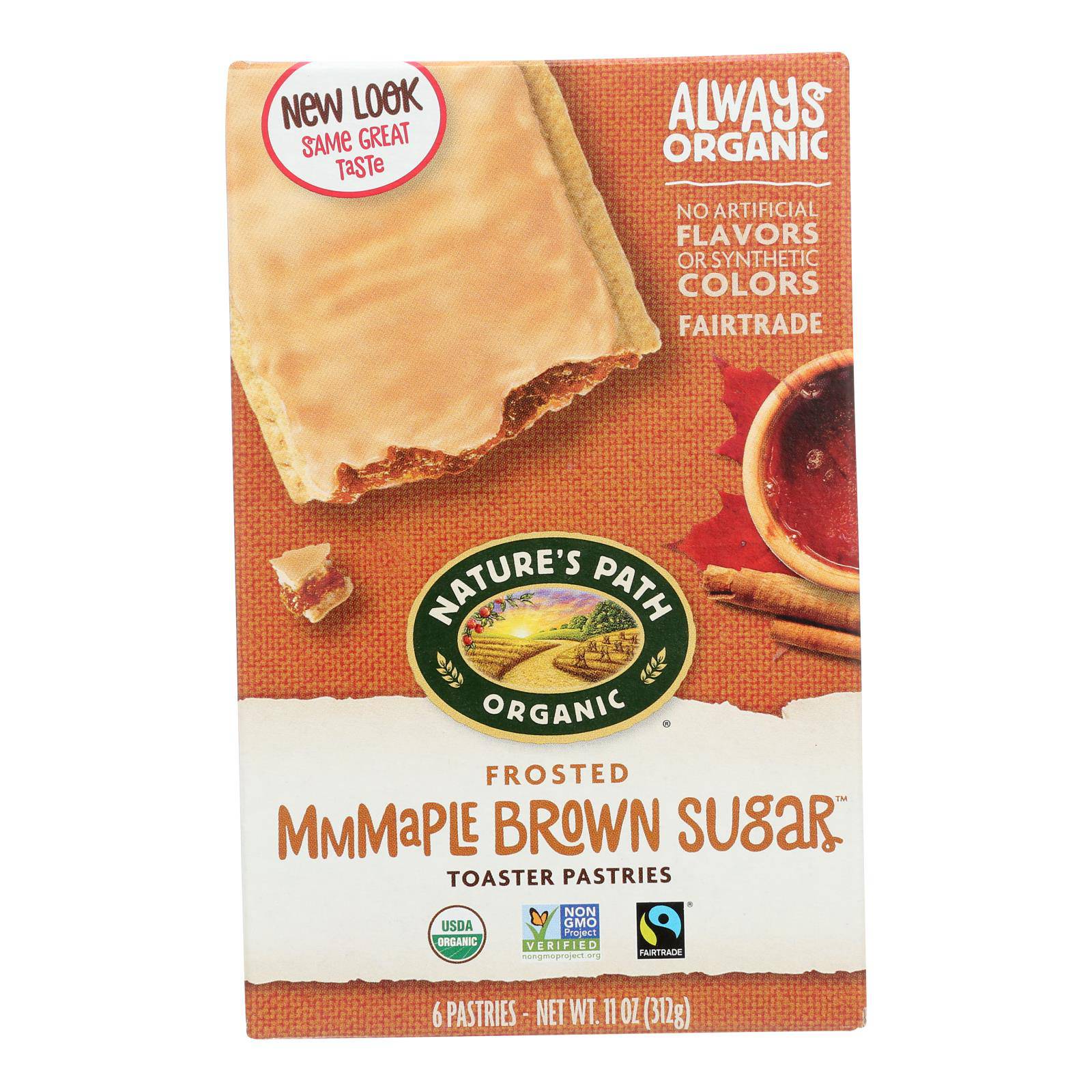 Nature's Path Organic Frosted Toaster Pastries - Mmmaple Brown Sugar - Case Of 12 - 11 Oz. | OnlyNaturals.us