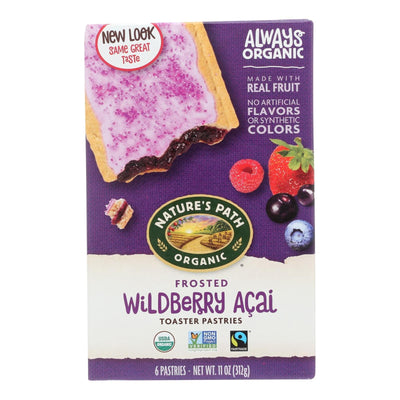 Buy Nature's Path Organic Frosted Toaster Pastries - Wildberry Acai - Case Of 12 - 11 Oz.  at OnlyNaturals.us