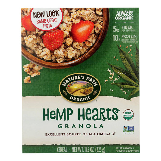 Buy Nature's Path Organic Hemp Plus Granola - Case Of 12 - 11.5 Oz.  at OnlyNaturals.us