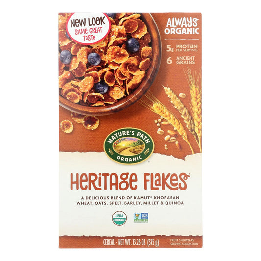 Buy Nature's Path Organic Heritage Flakes Cereal - Case Of 12 - 13.25 Oz.  at OnlyNaturals.us