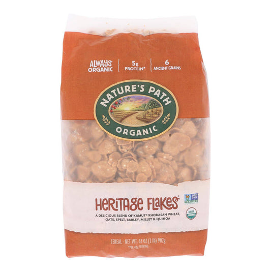 Buy Nature's Path Organic Heritage Flakes Cereal - Case Of 6 - 32 Oz.  at OnlyNaturals.us