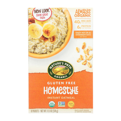Buy Nature's Path Organic Hot Oatmeal - Homestyle - Case Of 6 - 11.3 Oz.  at OnlyNaturals.us