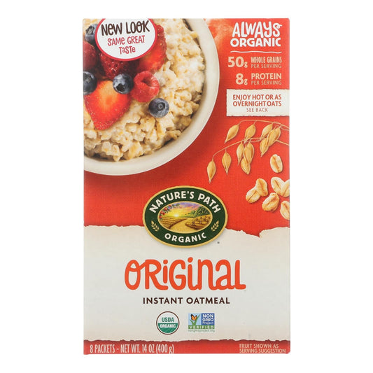 Buy Nature's Path Organic Hot Oatmeal - Original - Case Of 6 - 14 Oz.  at OnlyNaturals.us
