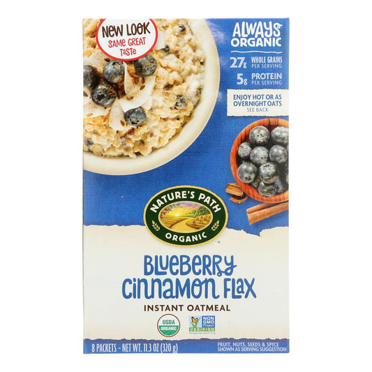 Buy Nature's Path Organic Optimum Power Flax Cereal - Blueberry Cinnamon - Case Of 6 - 11.2 Oz.  at OnlyNaturals.us