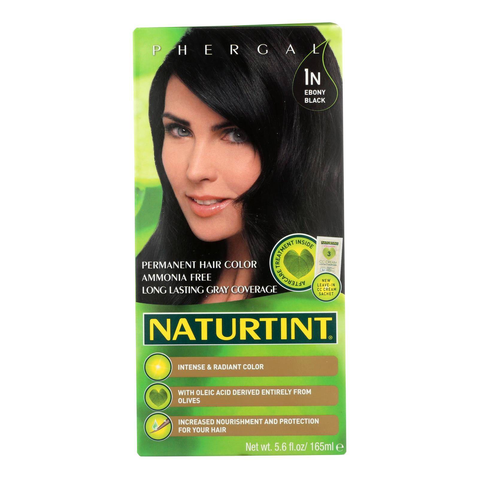 Buy Naturtint Hair Color - Permanent - 1n - Ebony Black - 5.28 Oz  at OnlyNaturals.us