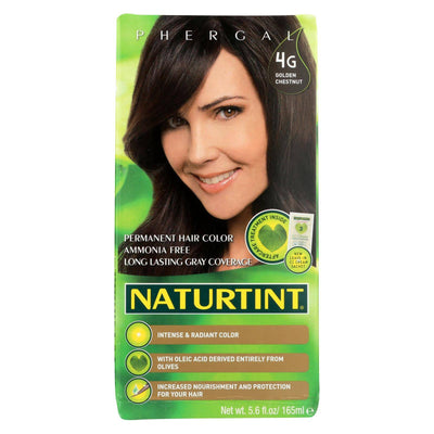 Naturtint Hair Color - Permanent - 4g - Golden Chestnut - 5.28 Oz | OnlyNaturals.us
