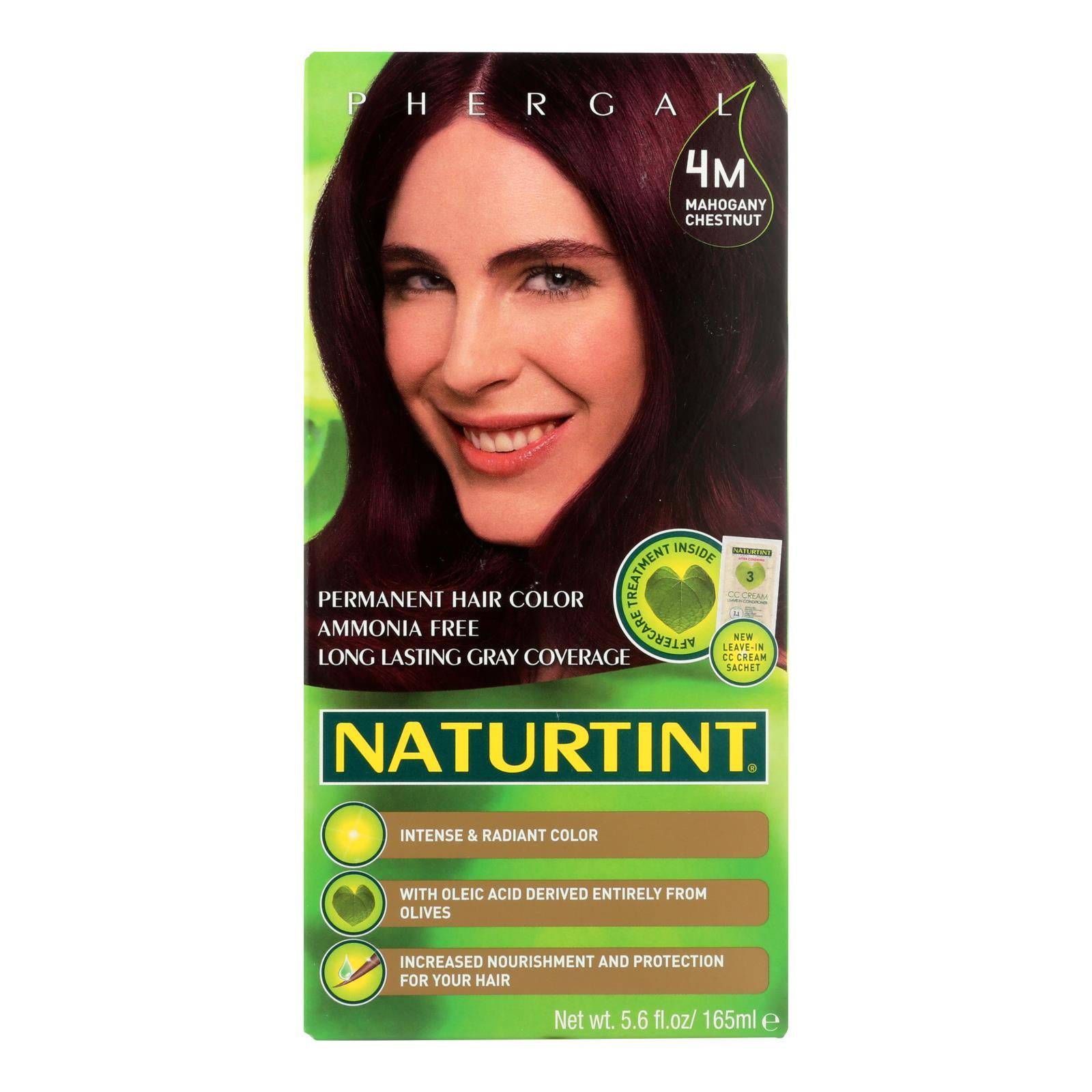 Buy Naturtint Hair Color - Permanent - 4m - Mahogany Chestnut - 5.28 Oz  at OnlyNaturals.us