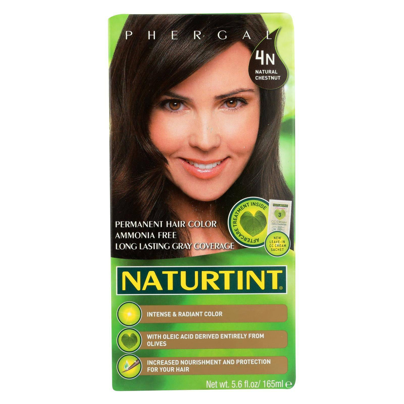 Naturtint Hair Color - Permanent - 4n - Natural Chestnut - 5.28 Oz | OnlyNaturals.us