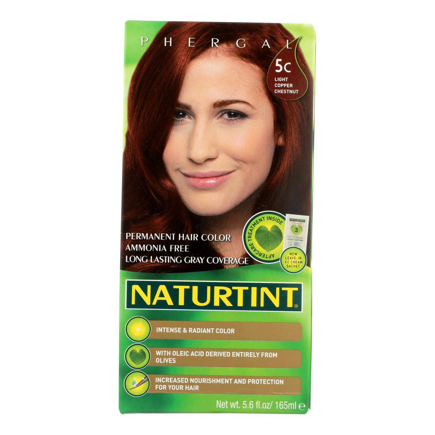 Naturtint Hair Color - Permanent - 5c - Light Copper Chestnut - 5.28 Oz | OnlyNaturals.us