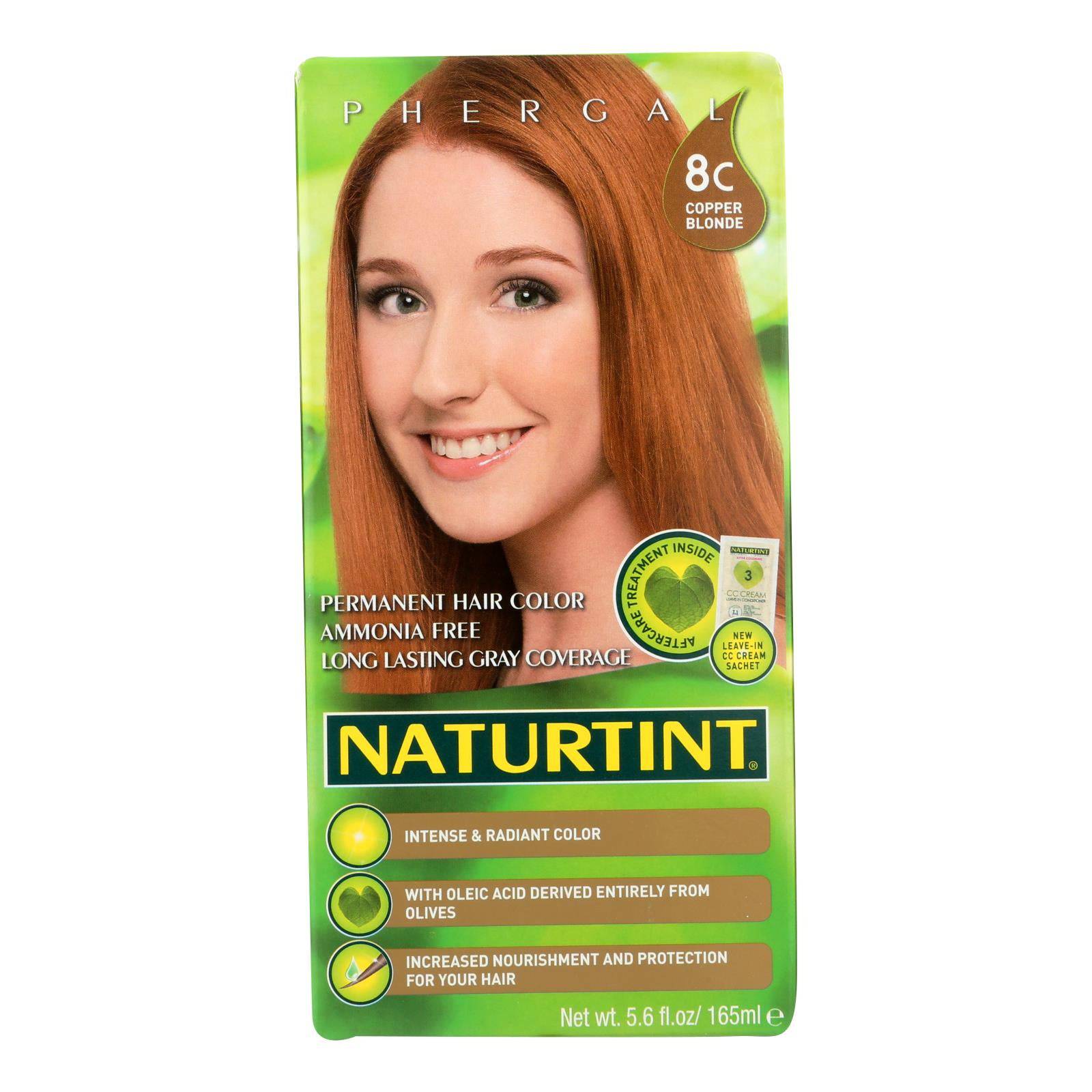 Buy Naturtint Hair Color - Permanent - 8c - Copper Blonde - 5.28 Oz  at OnlyNaturals.us