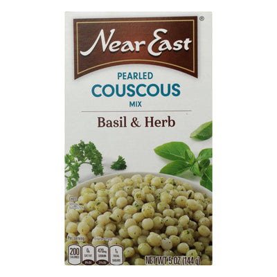 Near East Couscous Mix - Pearl Basil And Herb - Case Of 12 - 5 Oz. | OnlyNaturals.us