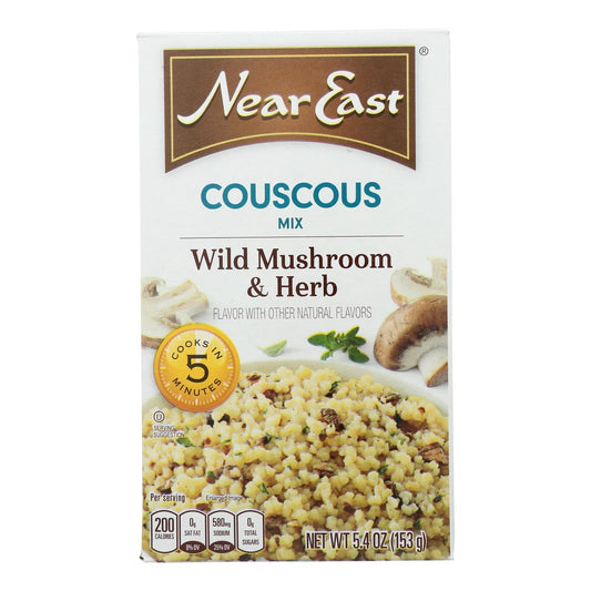 Near East Couscous Mix - Wild Mushroom And Herb - Case Of 12 - 5.4 Oz. | OnlyNaturals.us
