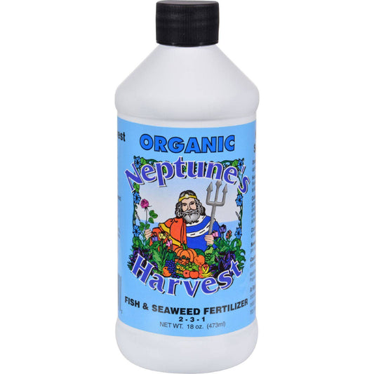 Buy Neptune's Harvest Fish And Seaweed Fertilizer Blend - Blue Label - 18 Oz  at OnlyNaturals.us