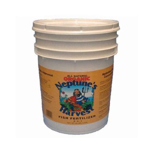 Buy Neptune's Harvest Fish Fertilizer - Orange Label - 5 Gallon  at OnlyNaturals.us