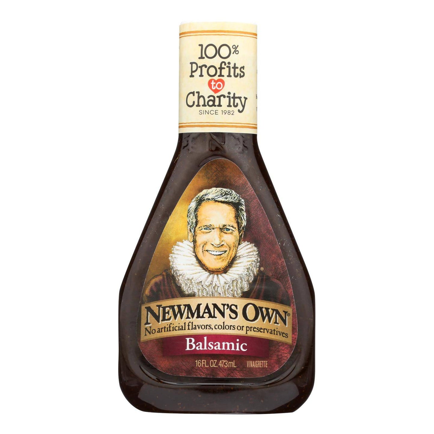 Newman's Own Balsamic Salad Dressing - Vinegar - Case Of 6 - 16 Fl Oz. | OnlyNaturals.us