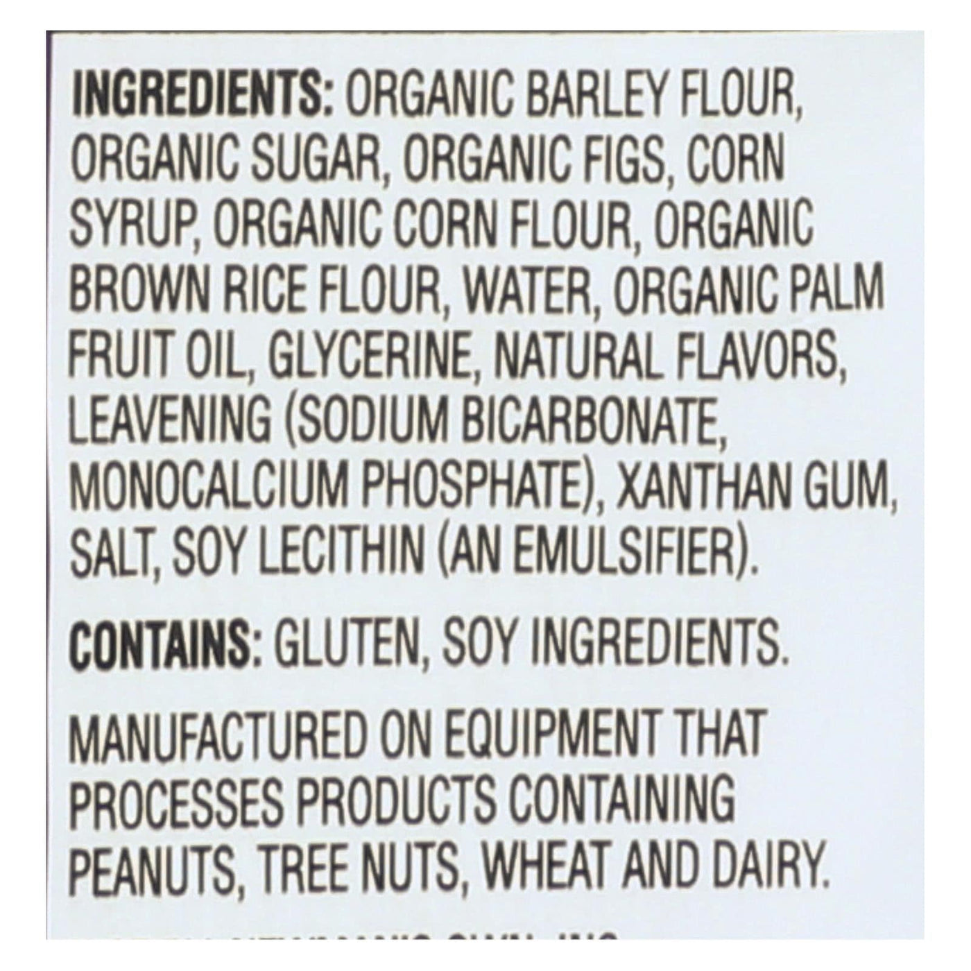 Buy Newman's Own Organics Fig Newman's Wheat Free - Dairy Free - Case Of 6 - 10 Oz.  at OnlyNaturals.us