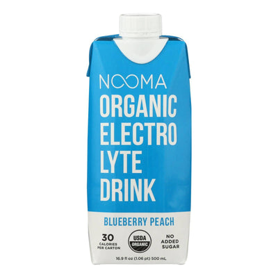 Nooma Electrolite Drink - Organic - Blueberry Peach - Case Of 12 - 16.9 Fl Oz | OnlyNaturals.us
