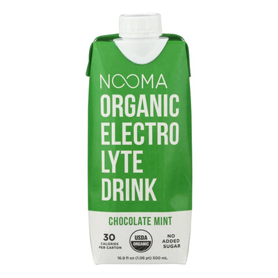 Nooma Electrolite Drink - Organic - Chocolate Mint - Case Of 12 - 16.9 Fl Oz | OnlyNaturals.us