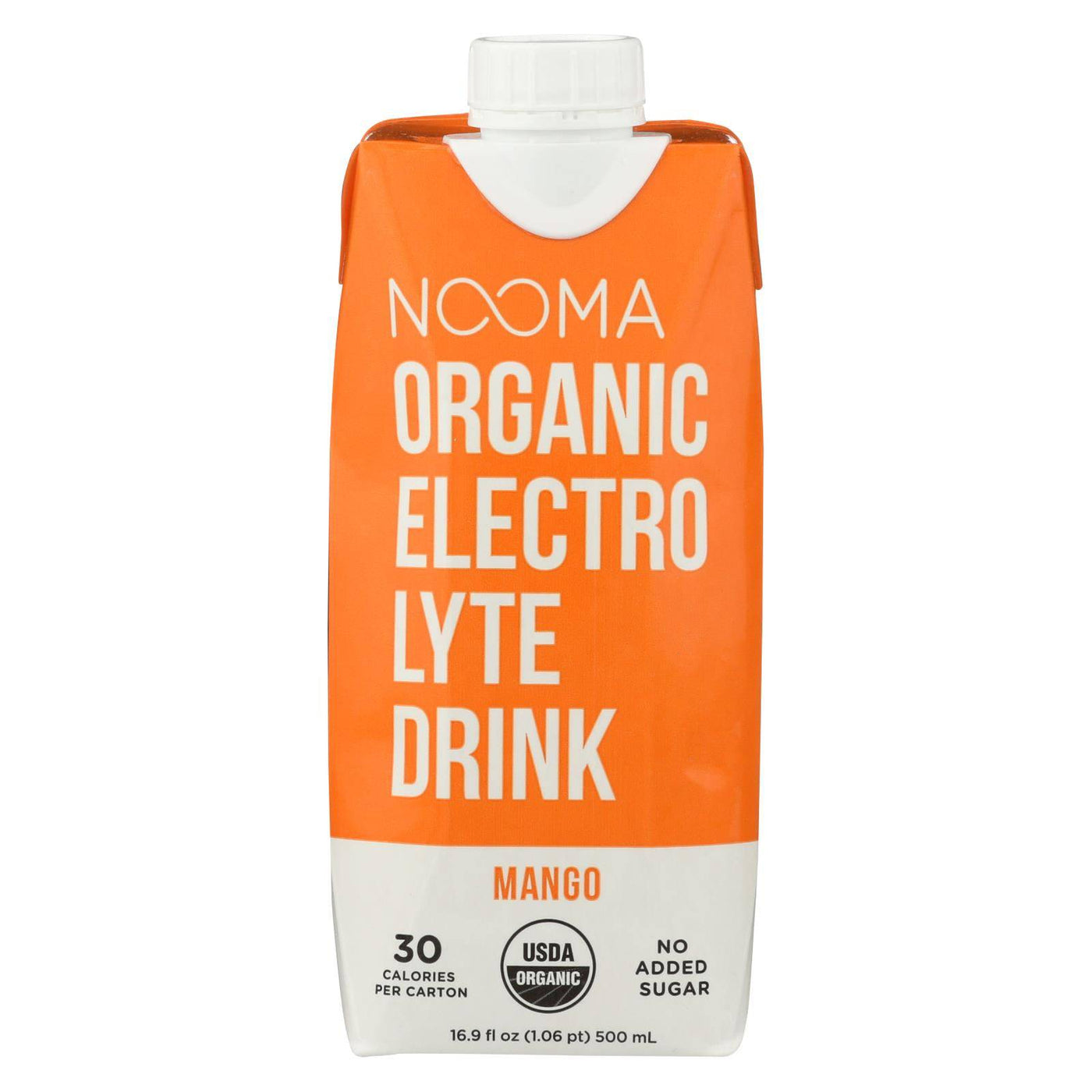 Nooma Electrolite Drink - Organic - Mango - Case Of 12 - 16.9 Fl Oz | OnlyNaturals.us