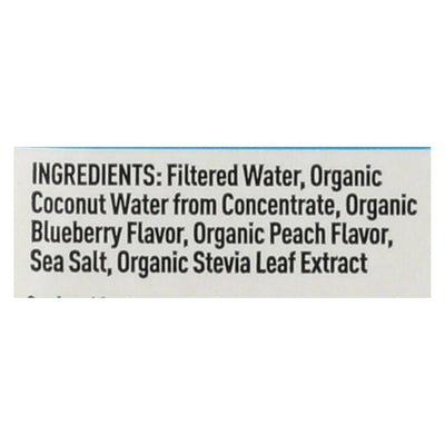 Nooma Electrolite Drink - Organic - Blueberry Peach - Case Of 12 - 16.9 Fl Oz | OnlyNaturals.us