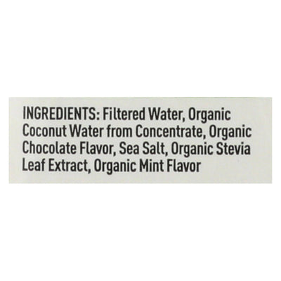 Nooma Electrolite Drink - Organic - Chocolate Mint - Case Of 12 - 16.9 Fl Oz | OnlyNaturals.us