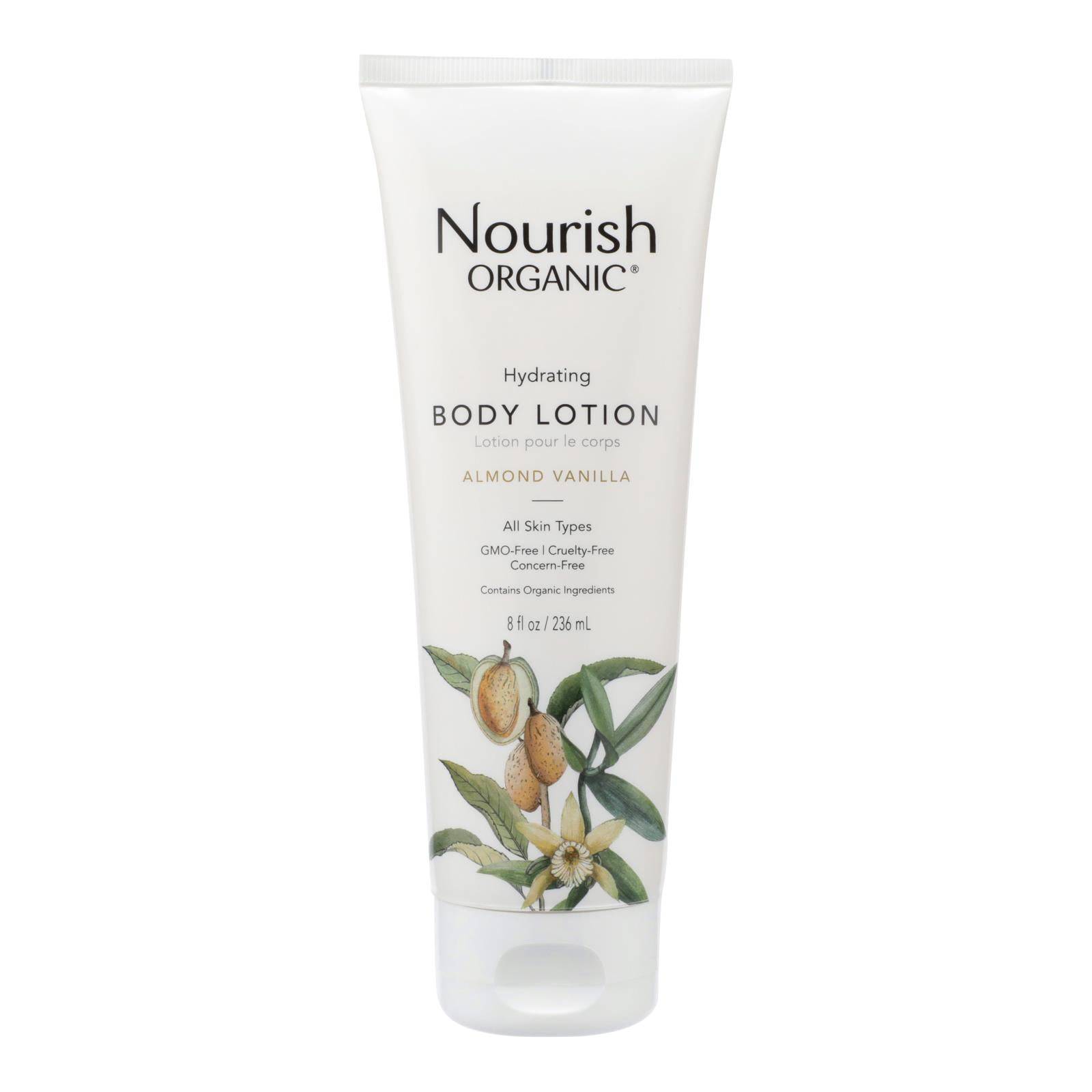 Buy Nourish Organic Body Lotion Almond Vanilla - 8 Fl Oz  at OnlyNaturals.us