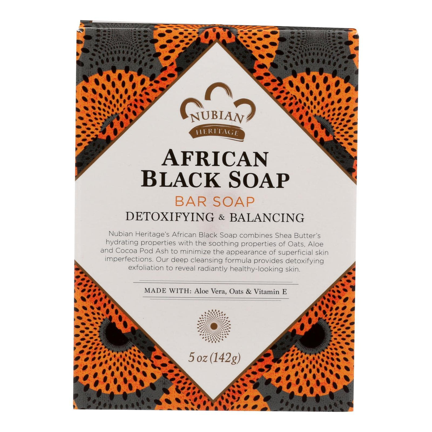 Buy Nubian Heritage Bar Soap African Black - 5 Oz  at OnlyNaturals.us