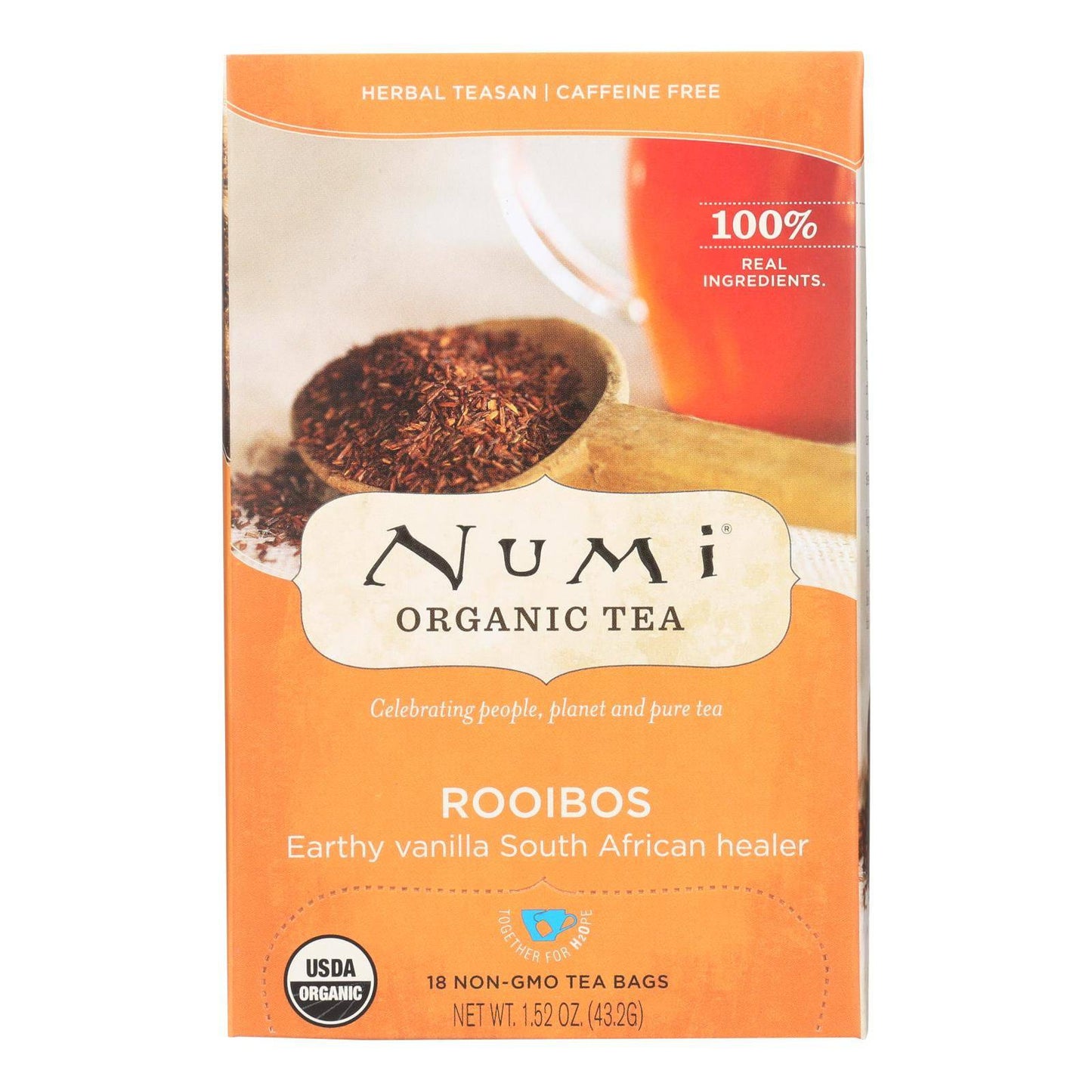 Buy Numi Red Mellow Bush Rooibos Tea - 18 Tea Bags - Case Of 6  at OnlyNaturals.us