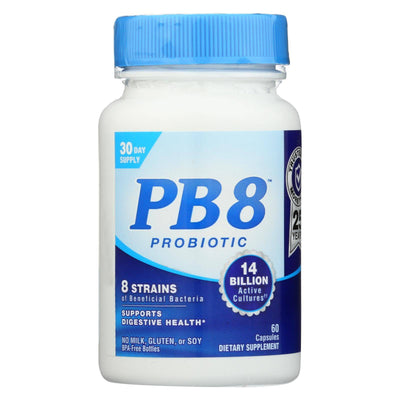 Nutrition Now Pb 8 Pro-biotic Acidophilus For Life - 60 Capsules | OnlyNaturals.us