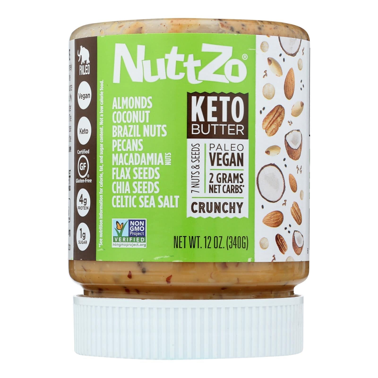 Nuttzo - Nut & Seed Butter Keto - Case Of 6 - 12 Oz | OnlyNaturals.us