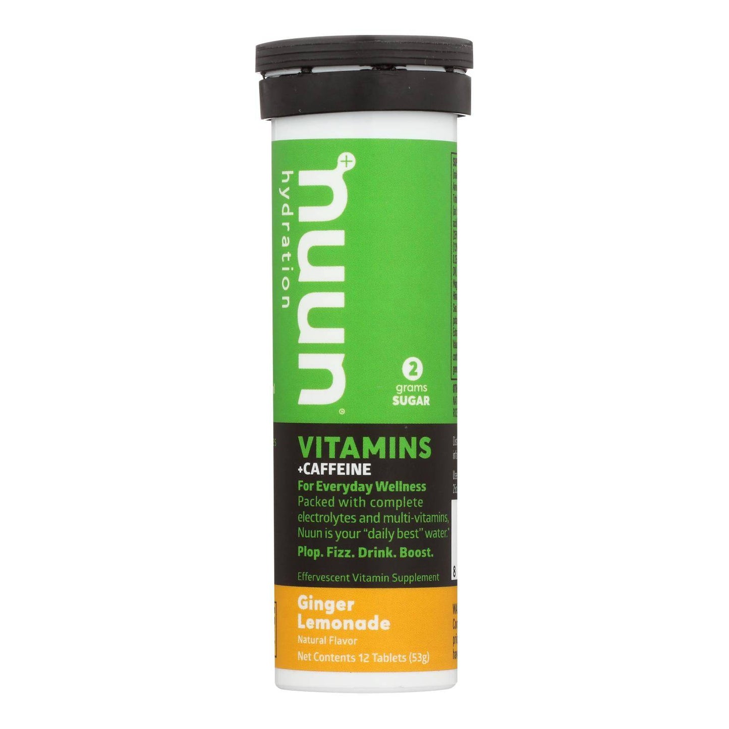 Nuun Hydration Drnk Tab - Ginger  Lemonade - Case Of 8 - 12 Tab | OnlyNaturals.us