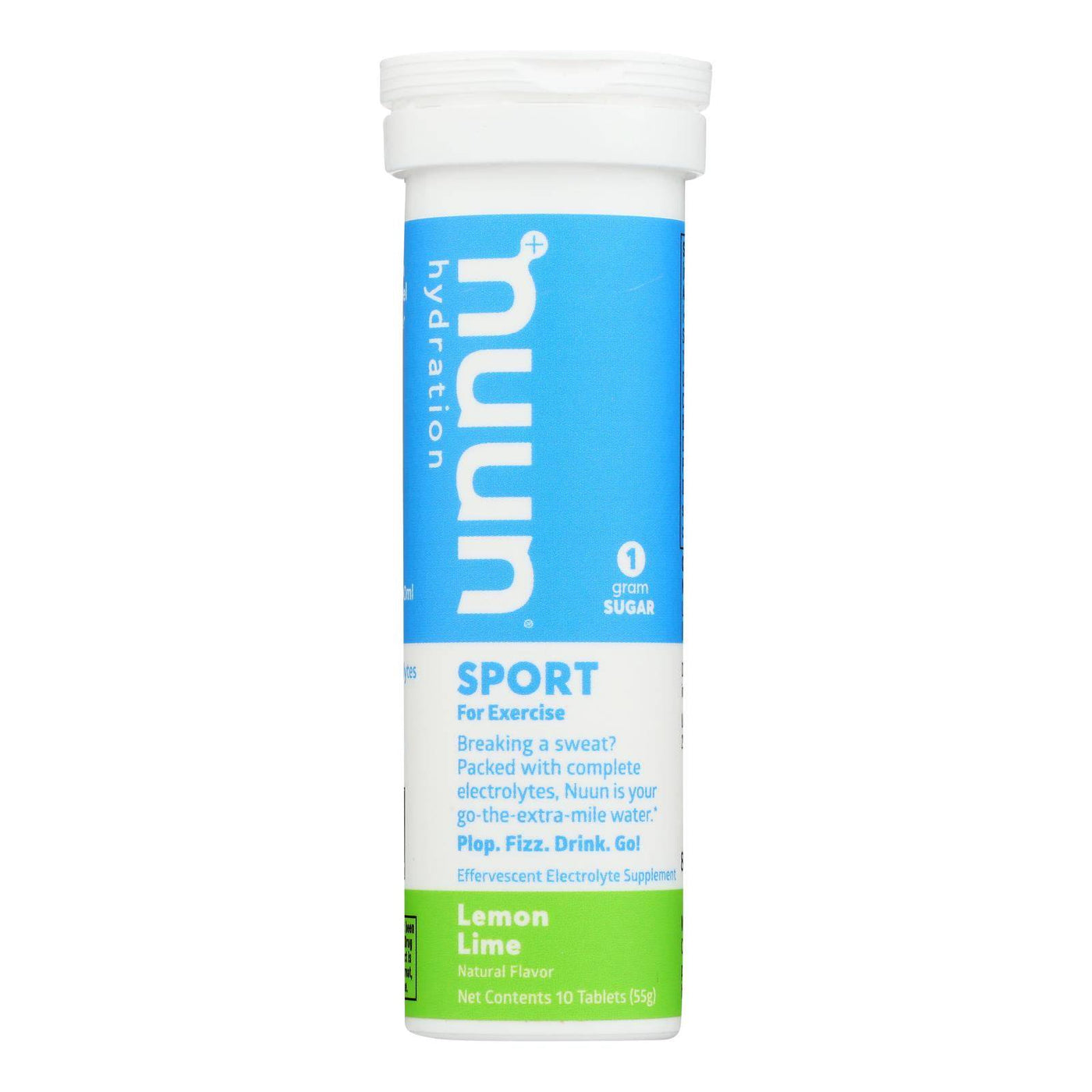 Buy Nuun Hydration Nuun Active - Lemon And Lime - Case Of 8 - 10 Tablets  at OnlyNaturals.us