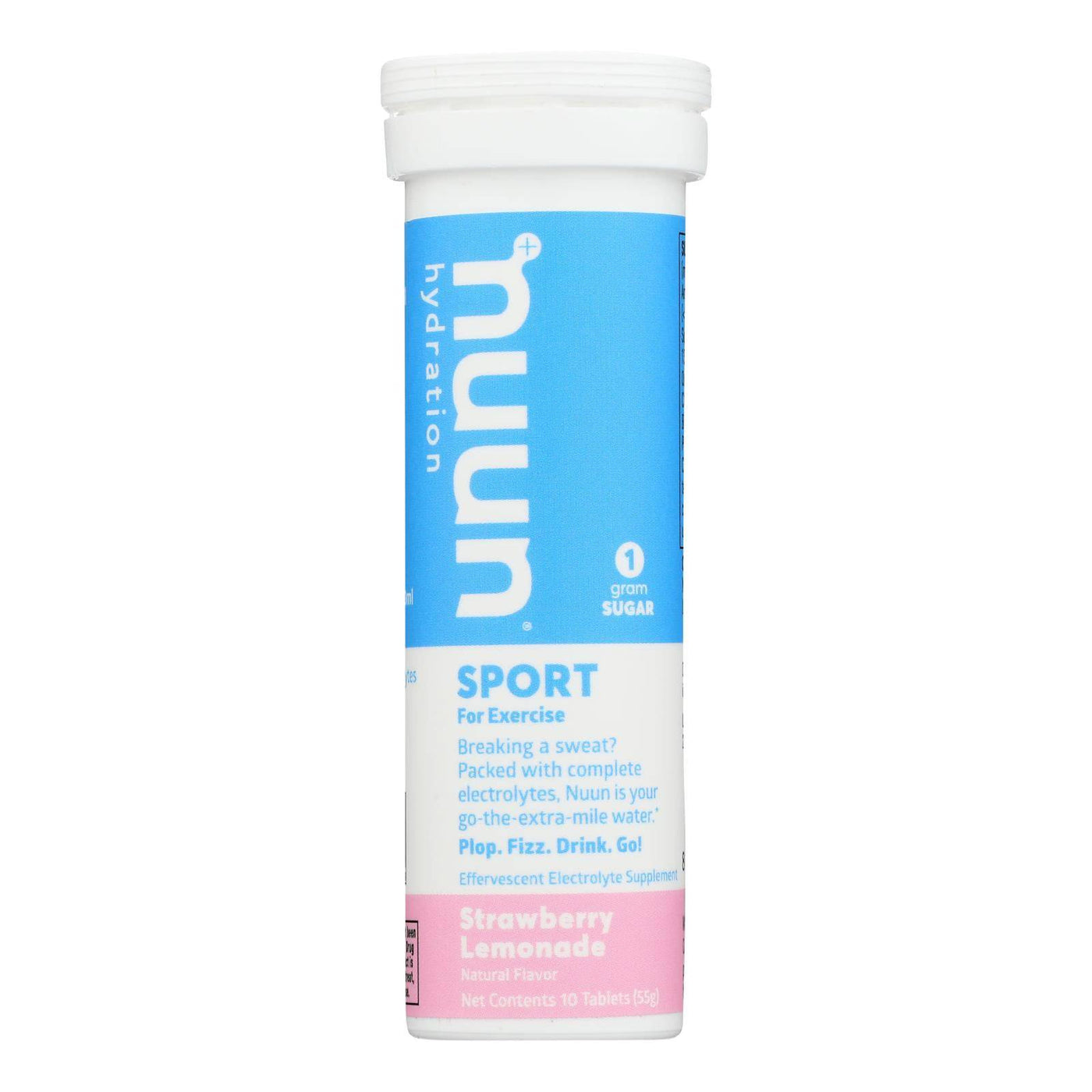 Nuun Hydration Nuun Active - Strawberry Lemonade - Case Of 8 - 10 Tablets | OnlyNaturals.us