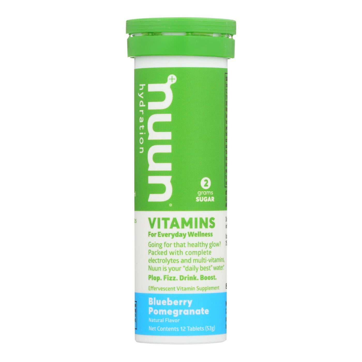 Nuun Vitamins Drink Tab - Blueberry - Pomgrant - Case Of 8 - 12 Tab | OnlyNaturals.us
