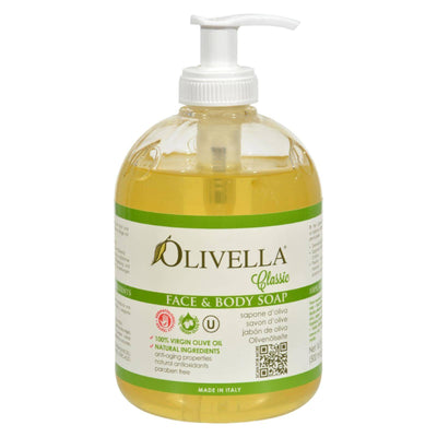 Olivella Face And Body Soap - 16.9 Fl Oz | OnlyNaturals.us