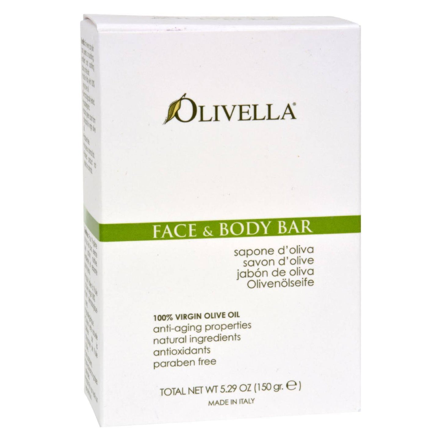 Olivella Face And Body Bar - 5.29 Oz | OnlyNaturals.us