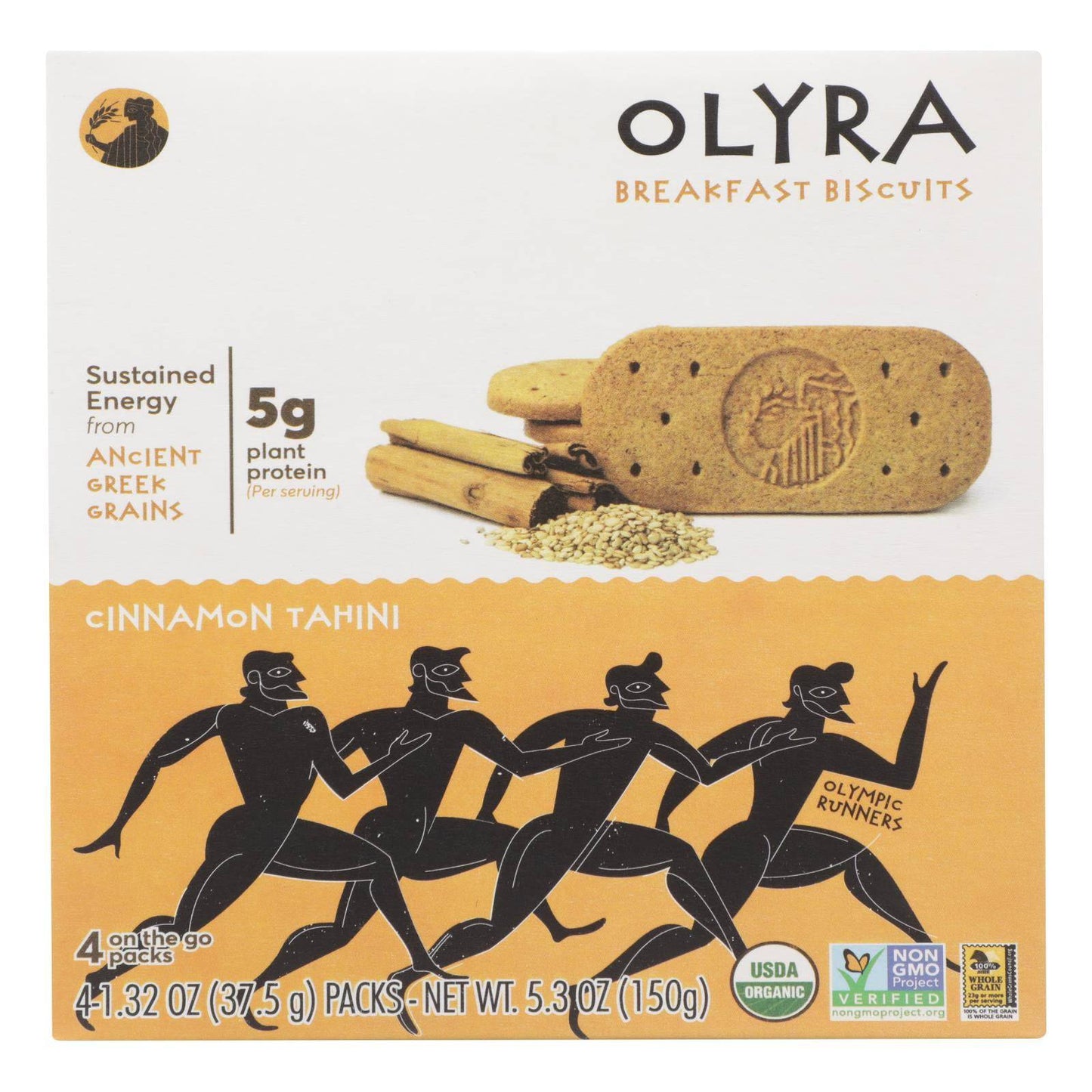 Olyra - Biscuit Cinnamon Tahini - Case Of 6 - 5.3 Oz | OnlyNaturals.us