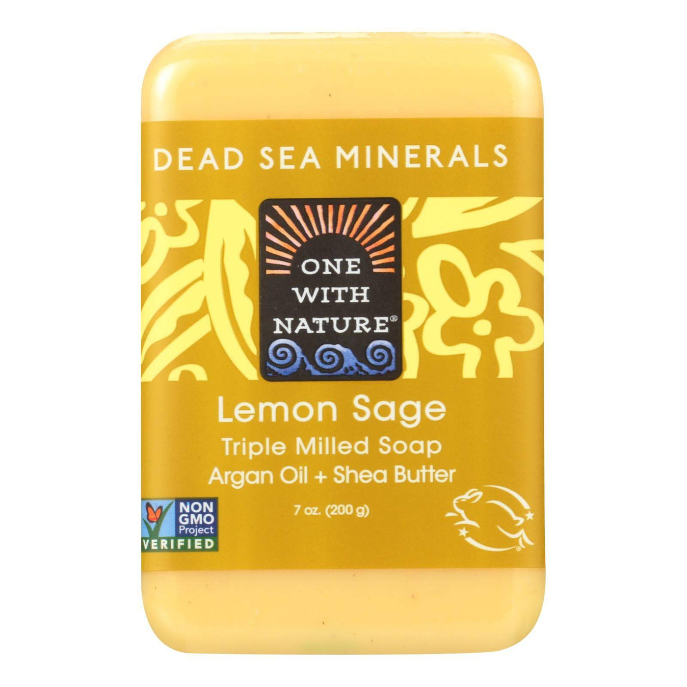 Buy One With Nature Dead Sea Mineral Lemon Verbena Soap - 7 Oz  at OnlyNaturals.us